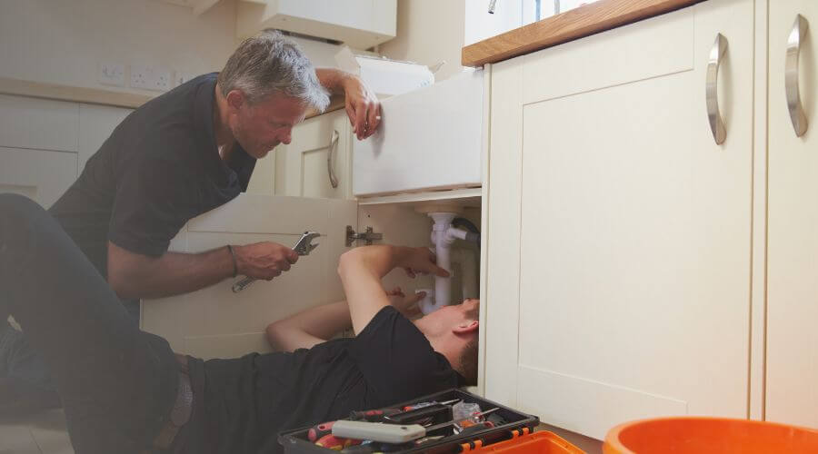 Local water heater installation in Collyer, KS